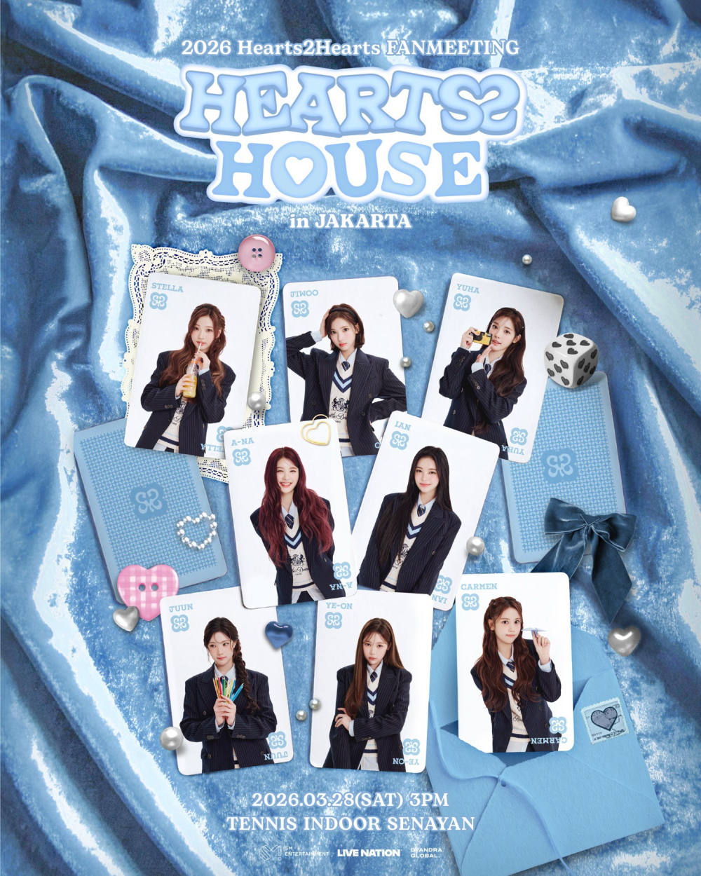 Detail Venue dan Tiket Fanmeeting Hearts2Hearts  di Jakarta Diumumkan