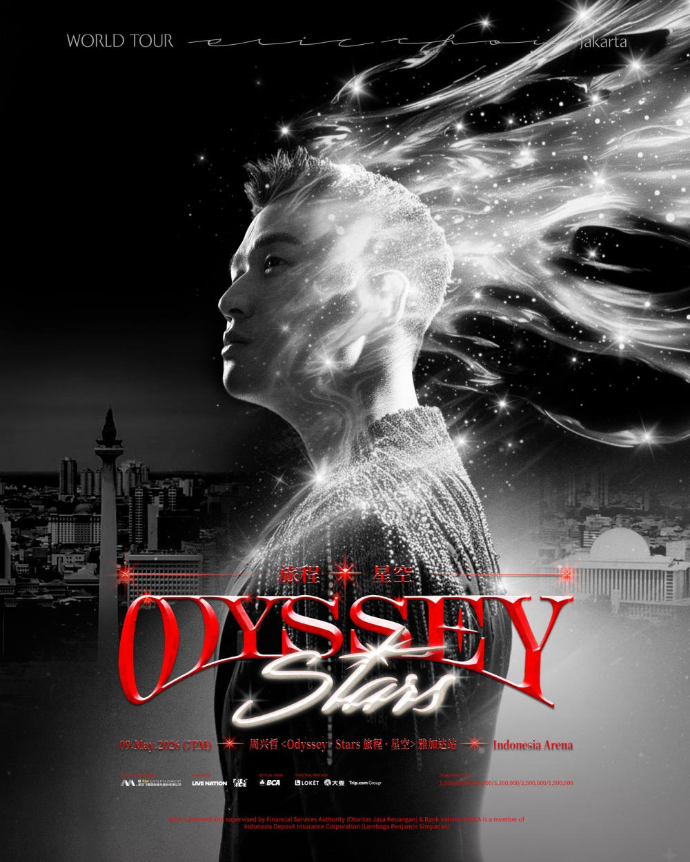 Eric Chou Akan Tampil di Jakarta dalam Tur Dunia 《Odyssey · Stars 旅程 · 星空》