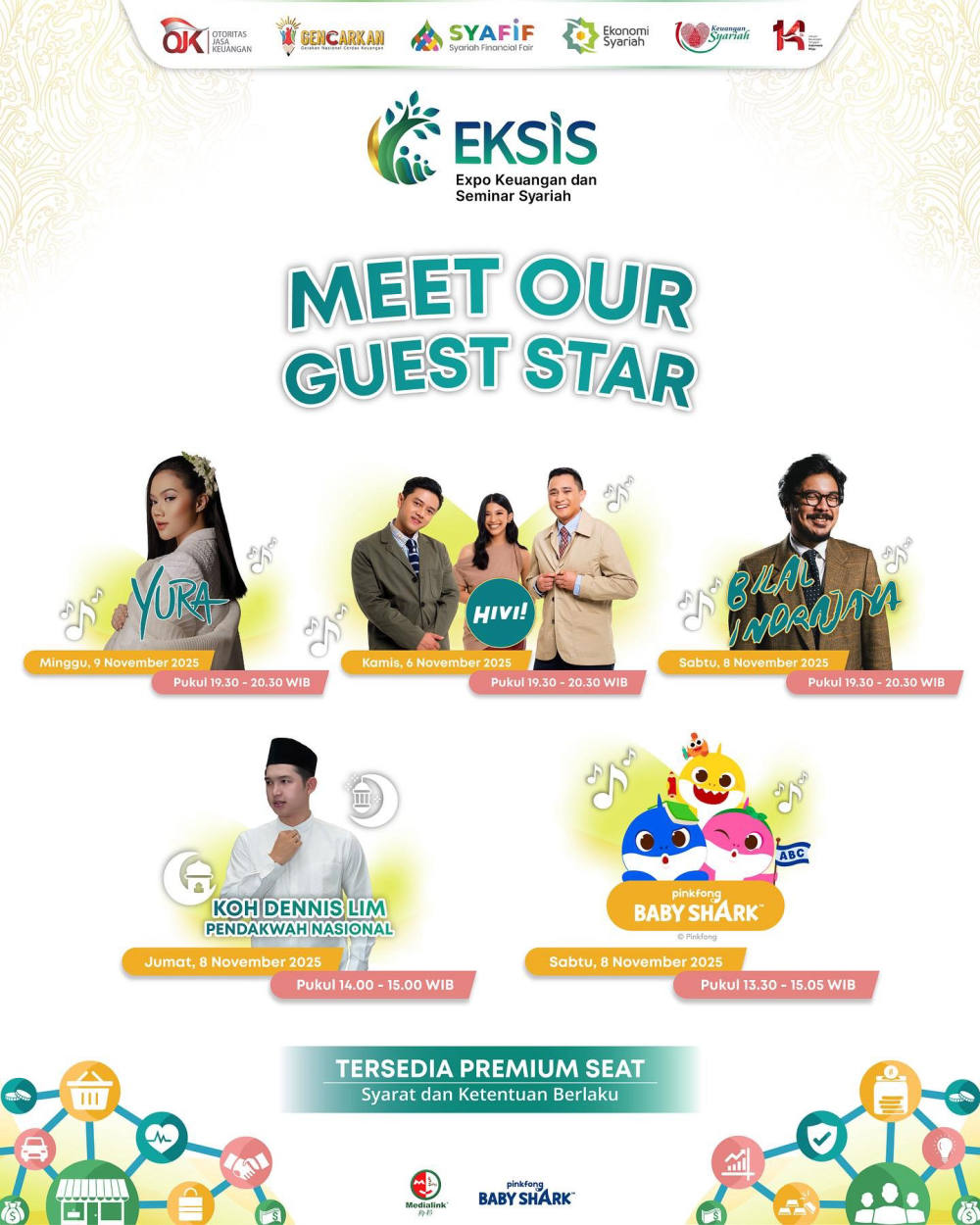 5 Konser Free Entry November 2025, Hadirkan Yura Yunita hingga Rizky Febian