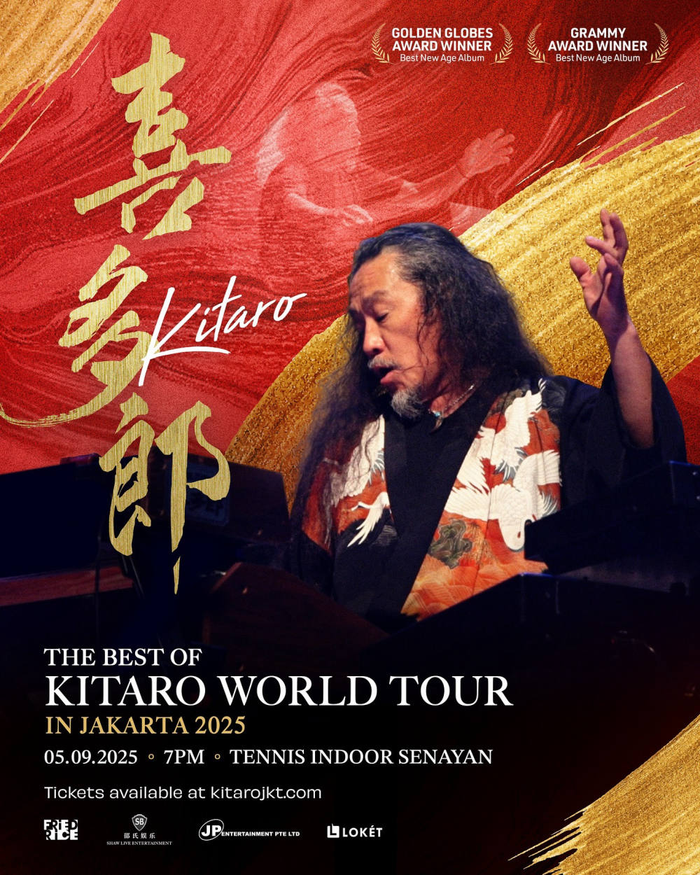 The Best of Kitaro World Tour Siap Sambangi Jakarta