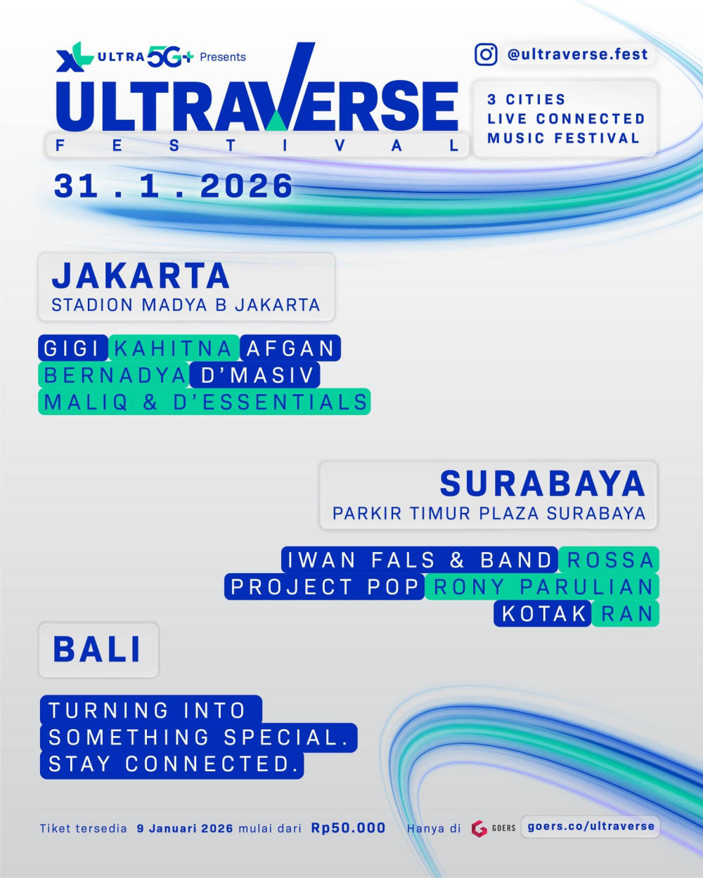 Ultraverse Festival 2026 Digelar Serentak di Tiga Kota