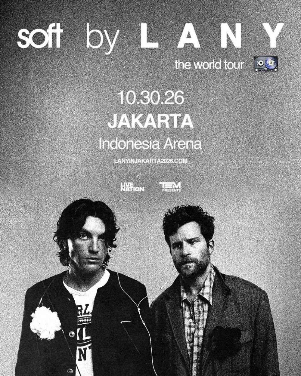 LANY Siap Guncang Indonesia Arena! Konser ‘soft by LANY The World Tour’