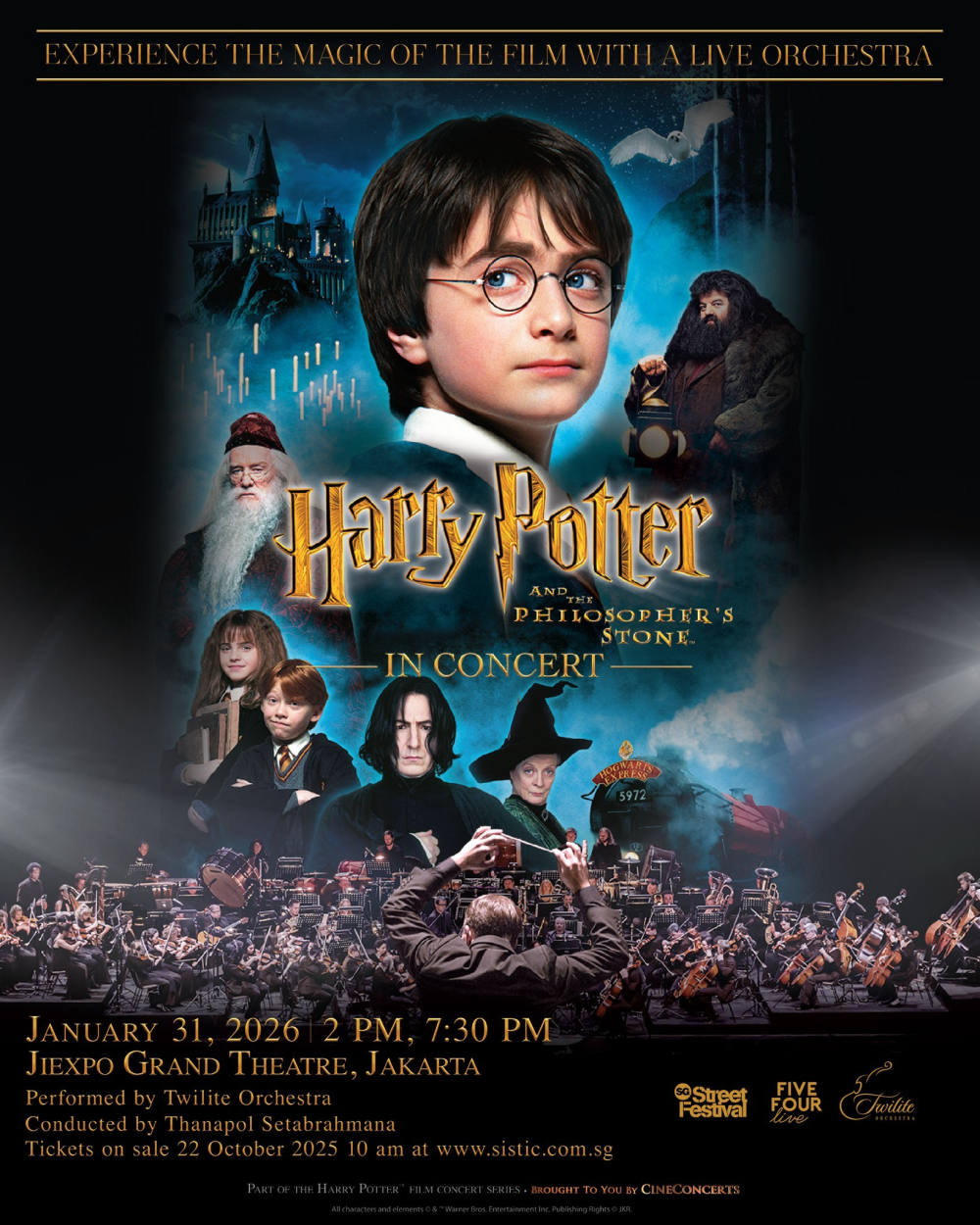 Harry Potter in Concert Hadir di Jakarta Awal 2026