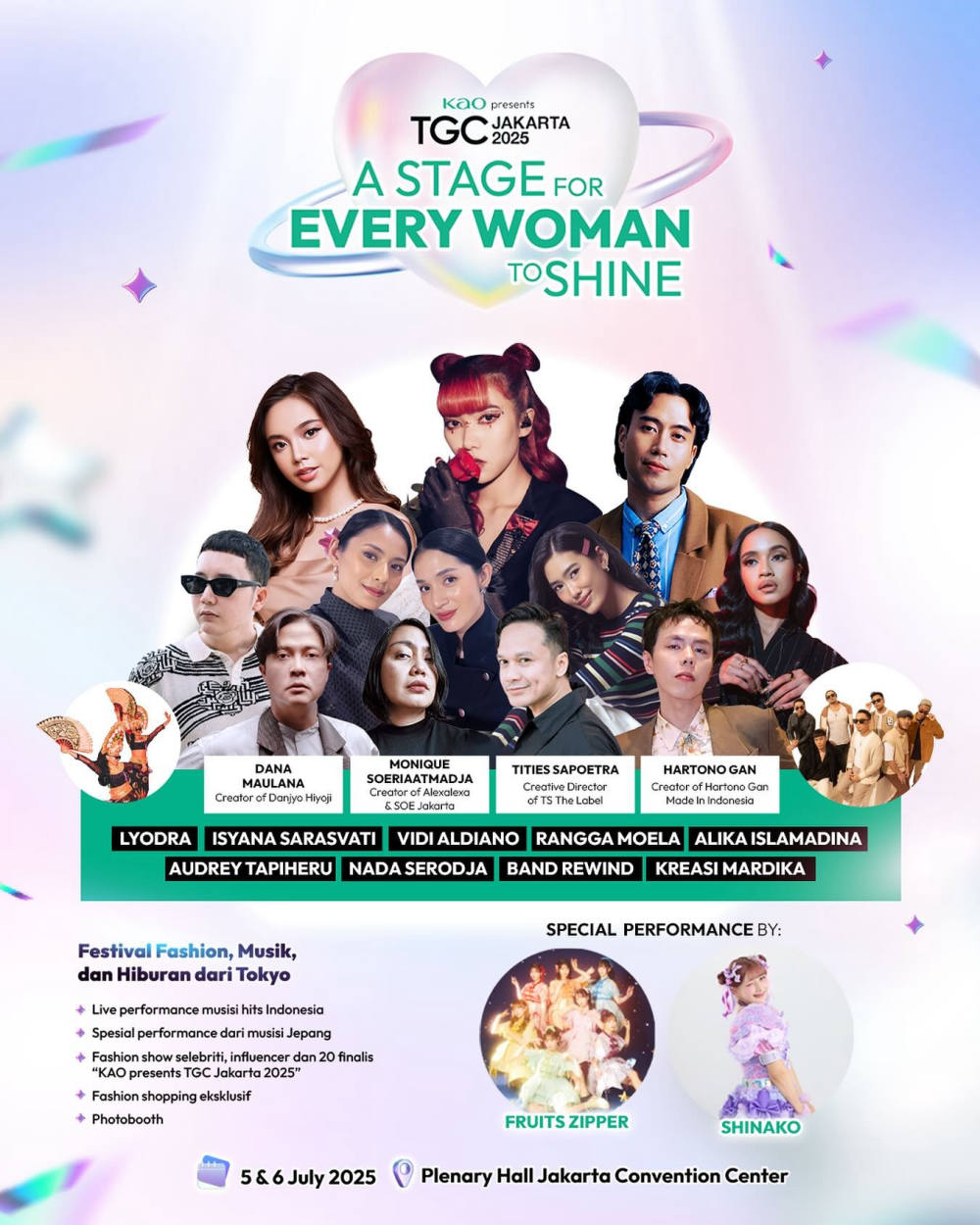 Festival Mode dan Musik Tokyo Akan Digelar Pertama Kali di Jakarta