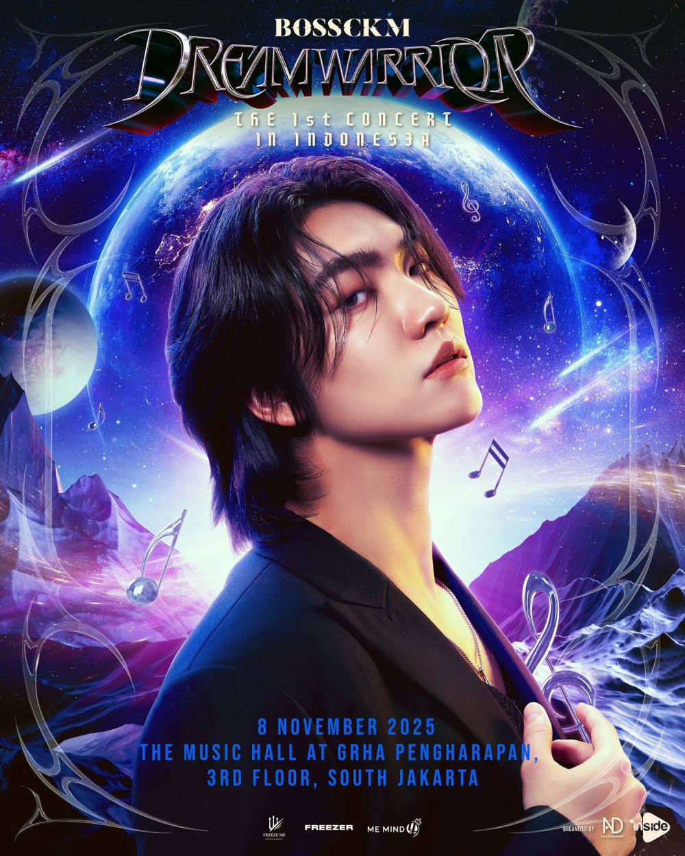 BOSSCKM “Dream Warrior” – Konser Perdana di Indonesia Bertema The World Needs Your Dream