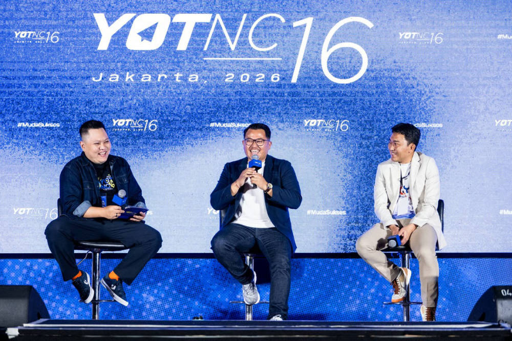 Bank Raya Dorong Talenta Muda Lebih Resilien dengan Optimalisasi Bank Digital di Young On Top National Conference (YOTNC) 2026 Bank Raya Dorong Talenta Muda Lebih Resilien dengan Optimalisasi Bank Digital di Young On Top National Conference (YOTNC) 2026