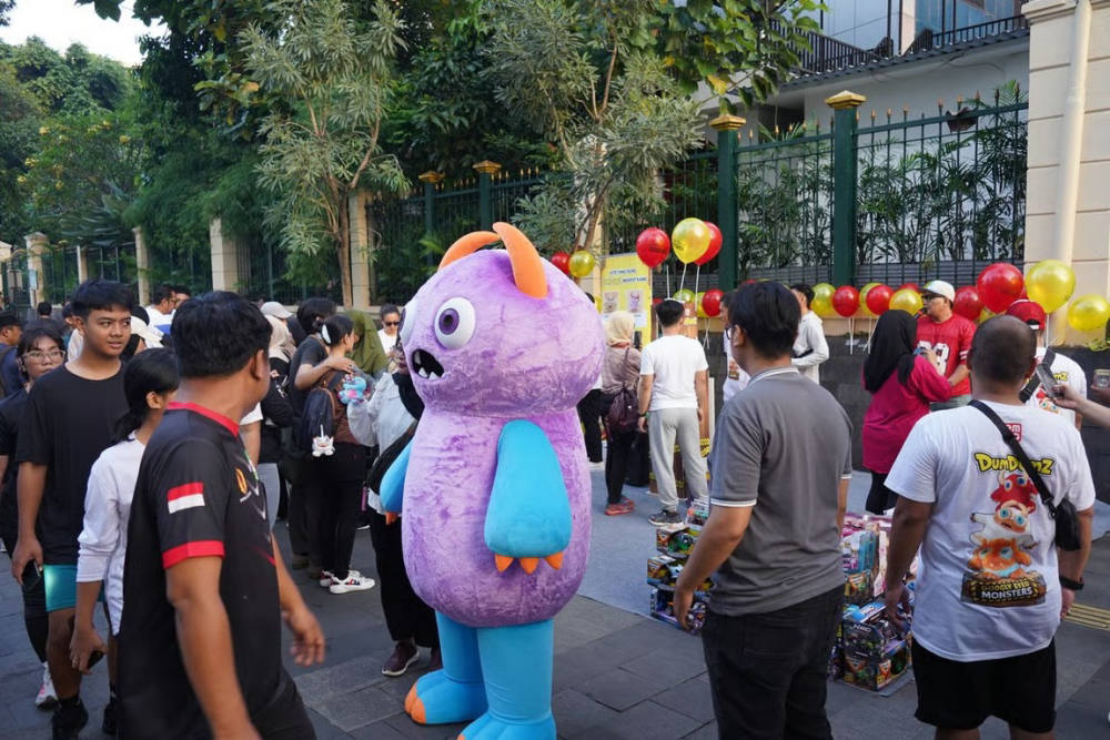 Dumdumz Jadi Magnet Baru di CFD Jakarta, Tarik Antusiasme Ratusan Pengunjung