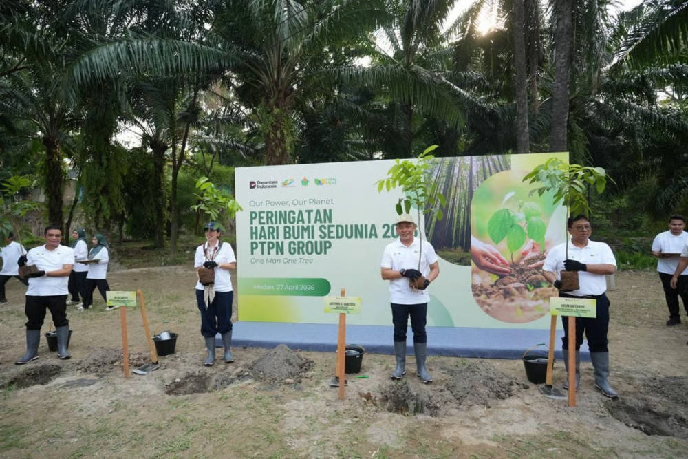 Holding Perkebunan Nusantara melalui PalmCo Targetkan Tanam 50.000 Pohon, Perkuat Komitmen Lingkungan di Hari Bumi