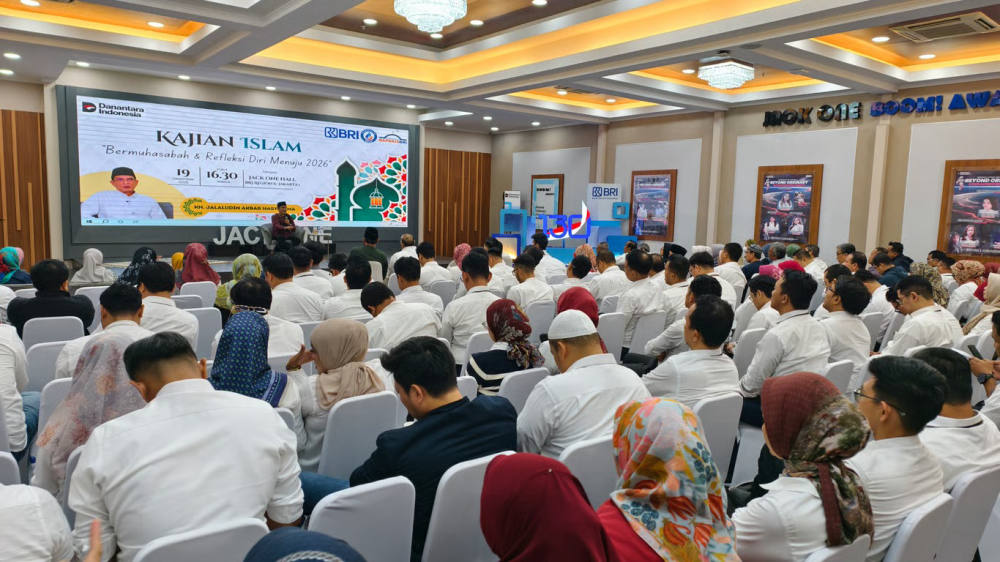 BRI Region 6/Jakarta 1 Tutup Tahun 2025 dengan Pengajian Bertema “Bermuhasabah dan Refleksi Diri Menuju 2026”