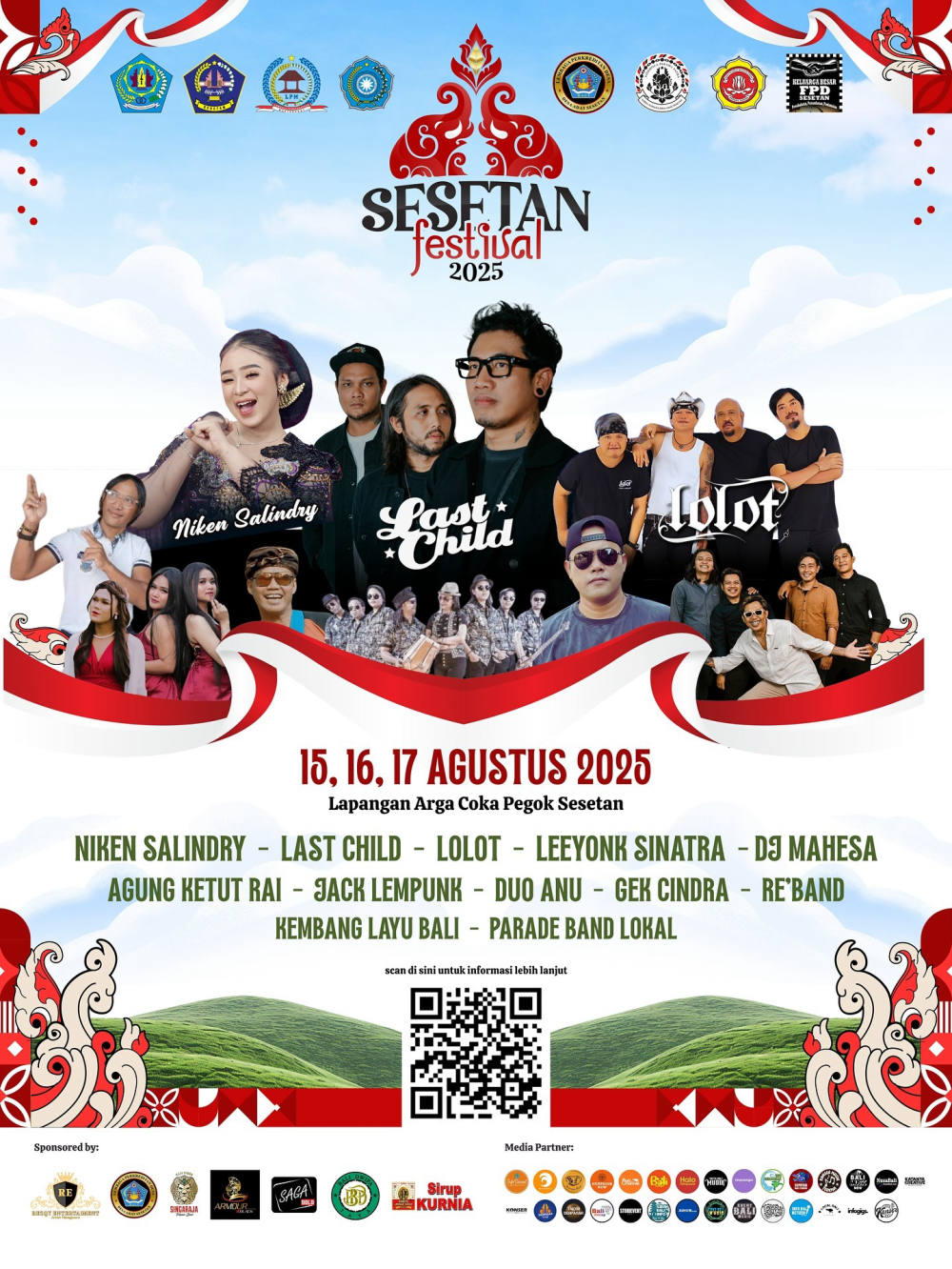 Sesetan Festival 2025: Merayakan 80 Tahun Indonesia Merdeka dengan Seni dan Kuliner