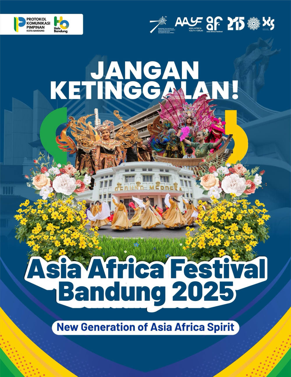 Asia Africa Festival 2025 Hadir Kembali dengan Karnaval Budaya di Bandung