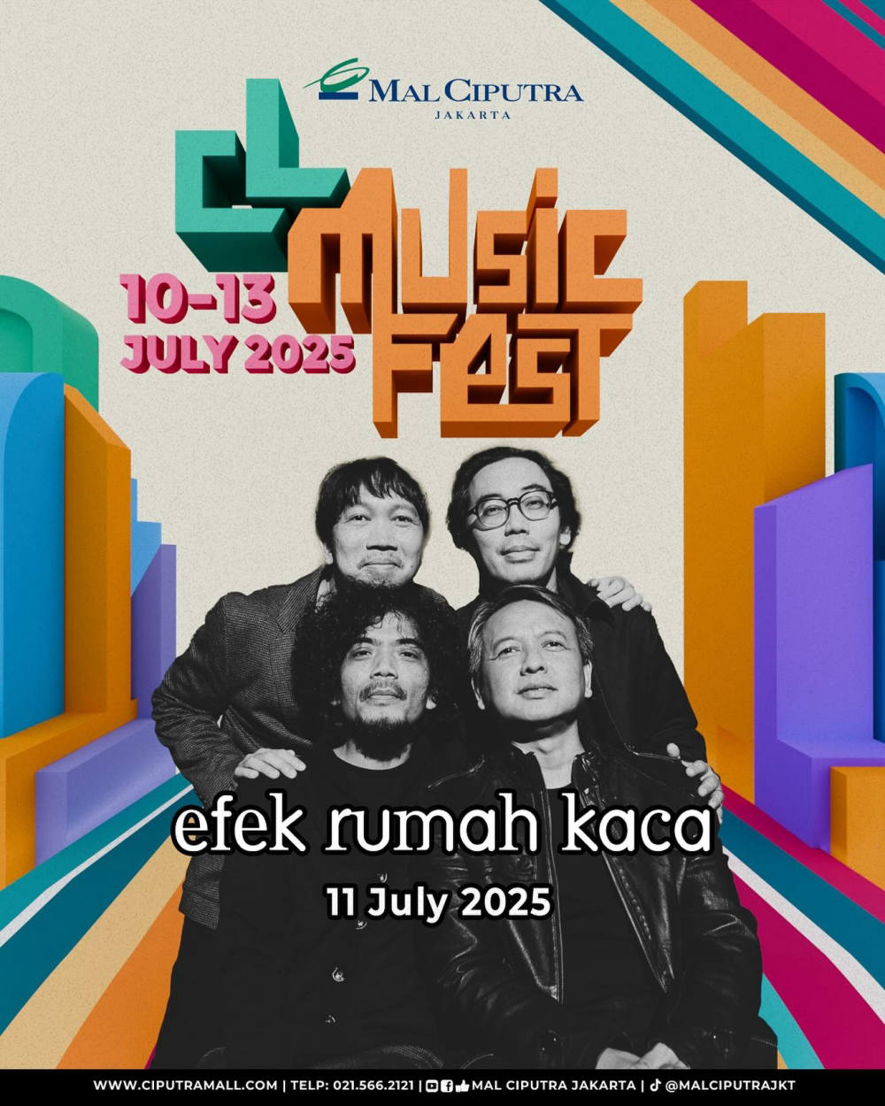 Konser Gratis RAN, Efek Rumah Kaca dan Lomba Sihir di Jakarta Barat