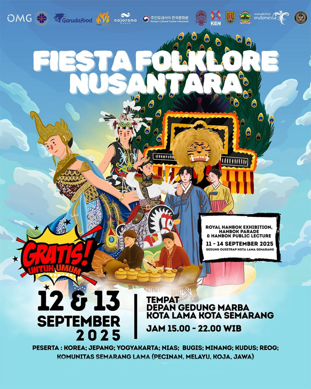 Jepang dan Korea Siap Bikin Penonton Terpesona di Fiesta Folklore Nusantara 2025