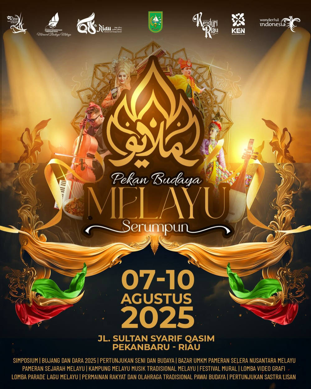 Pekan Budaya Melayu Serumpun 2025 Dijadwalkan Awal Agustus