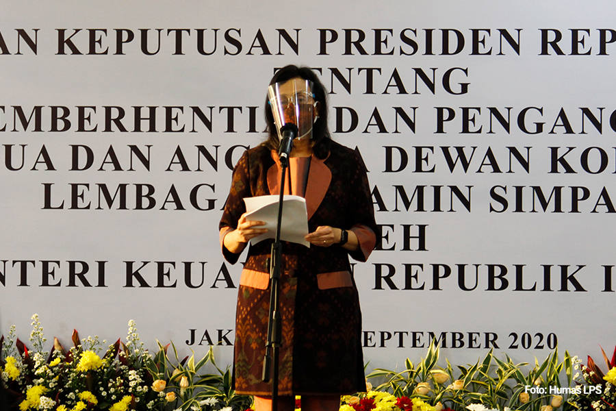 Menkeu Berharap LPS Dapat Antisipasi Tekanan Sektor Keuangan di Masa Pandemi