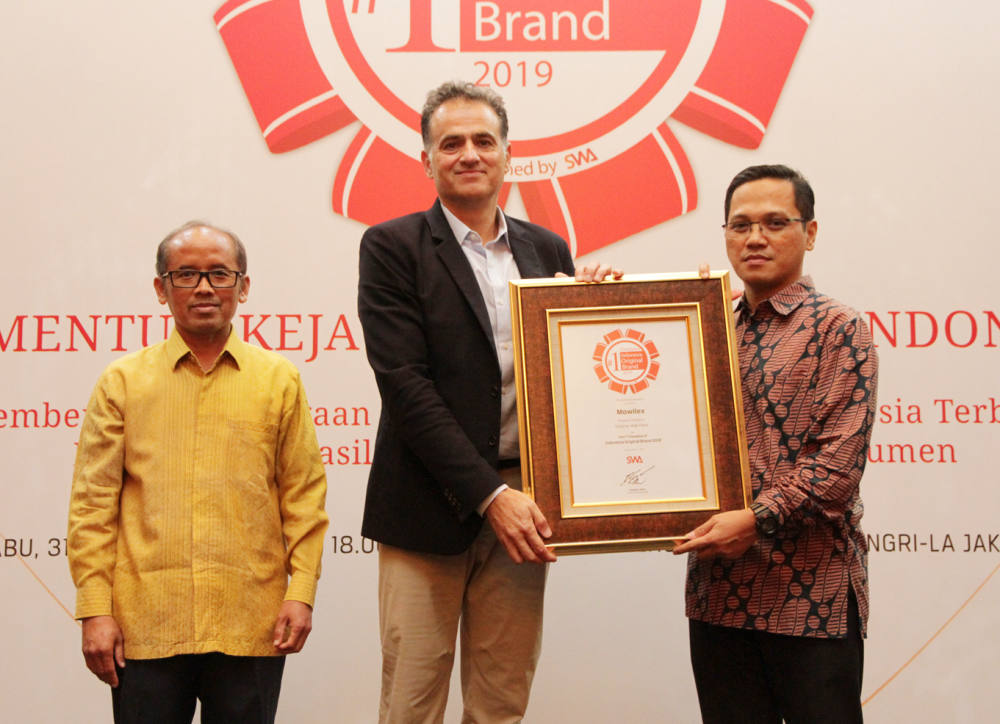 Mowilex Meraih Penghargaan Indonesia Original Brand 2019