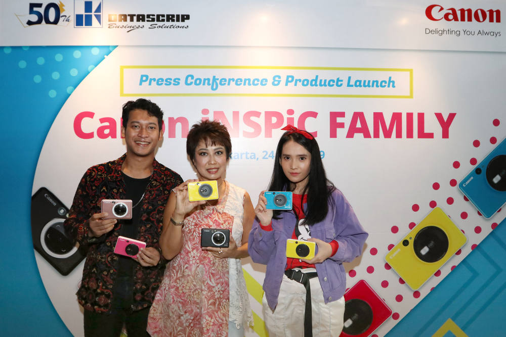 Canon Luncurkan iNSPiC,  Kamera Printer Instan dengan Desain Trendi yang Siap Ceriakan Setiap Momen Istimewamu