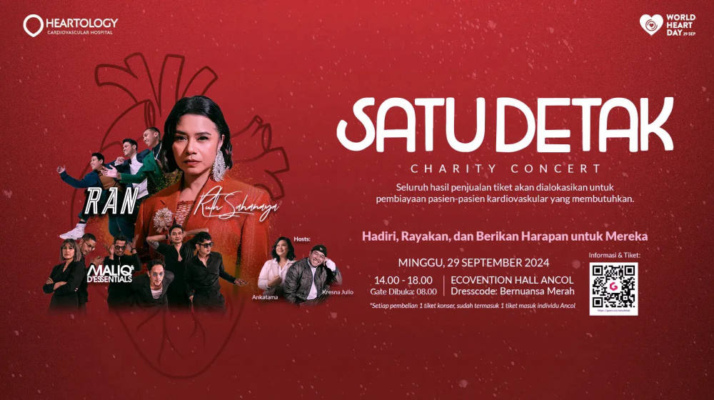 Satu Detak Charity Concert: Aksi Musik untuk Kesehatan Jantung Indonesia