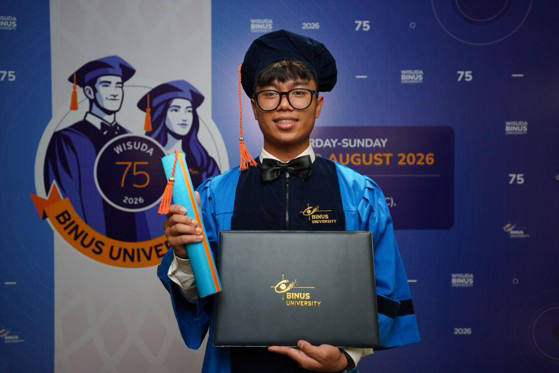 Farih Muhammad, Lulusan BINUS 2026 yang Riset di KU Leuven Belgia