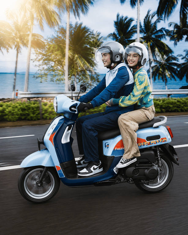 Yamaha Rilis Fazzio Hybrid Edisi Alkateri