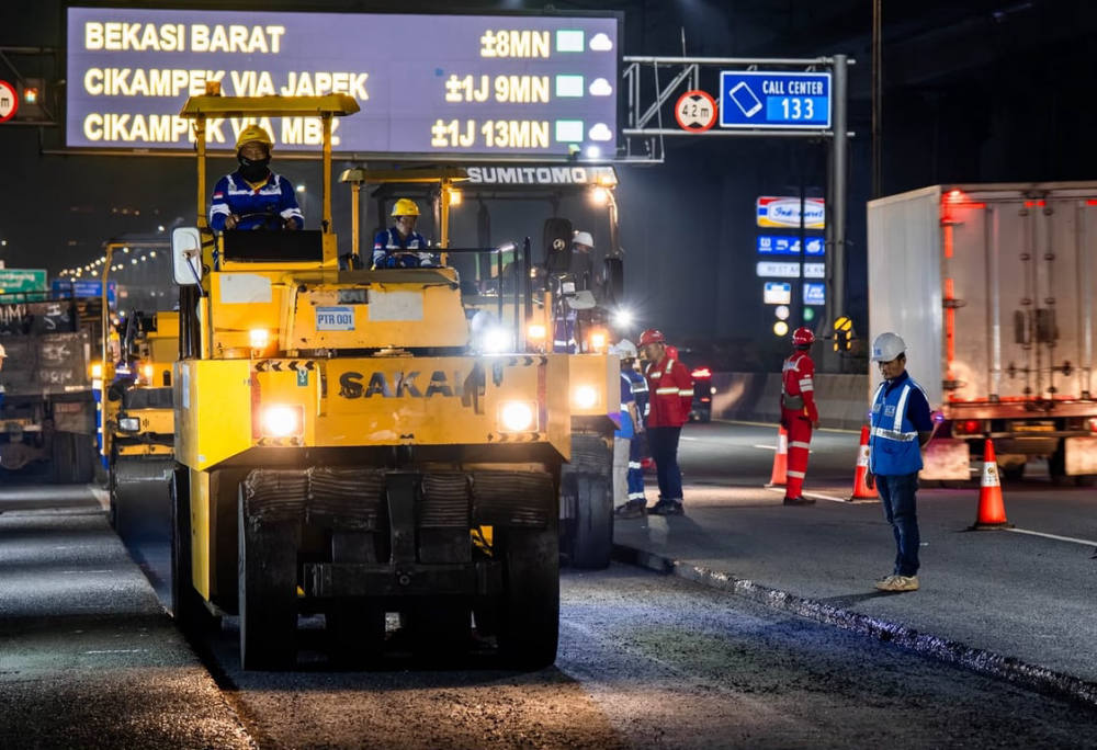 Tol Jakarta-Cikampek Diperbaiki 22-31 Agustus, Ini Titiknya