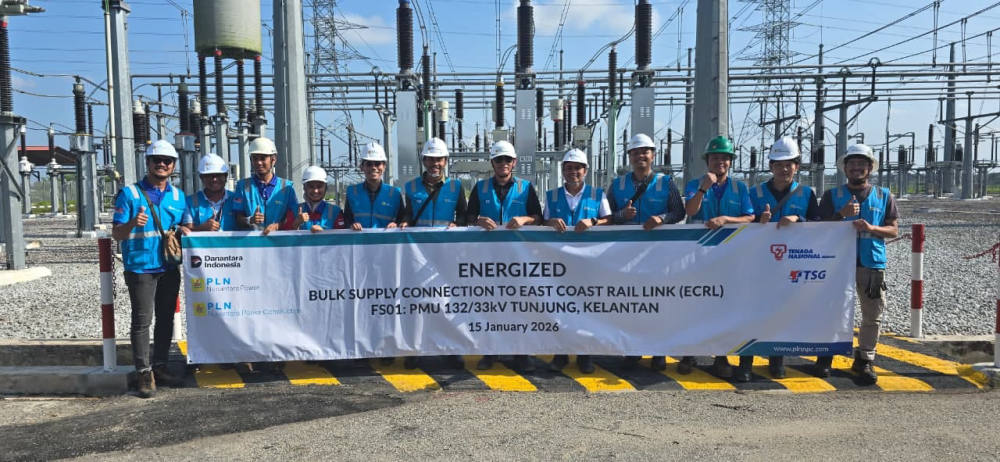 PLN NPC Selesaikan ECRL FS 01 di Malaysia, Lebih Cepat 15 Hari