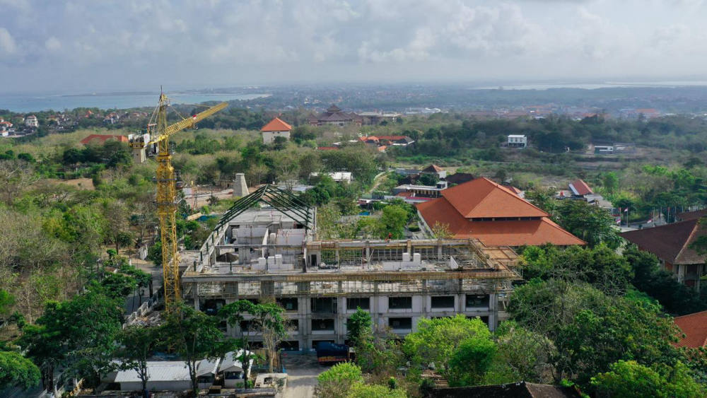 WSBP Kebut Pembangunan Gedung L-SSIT Universitas Udayana