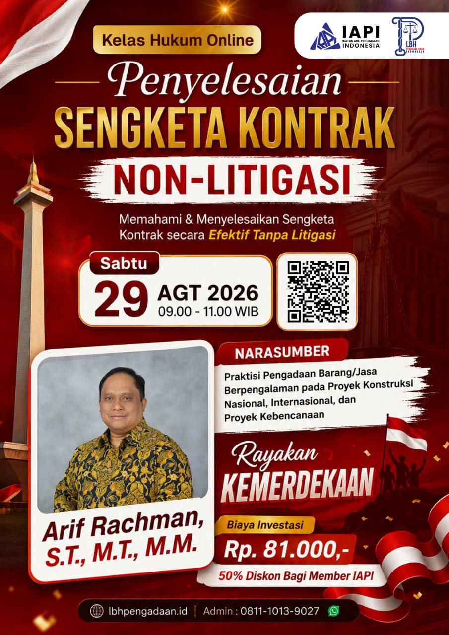 IAPI Gelar Pelatihan Sertifikasi PBJP Level 1 di Semarang