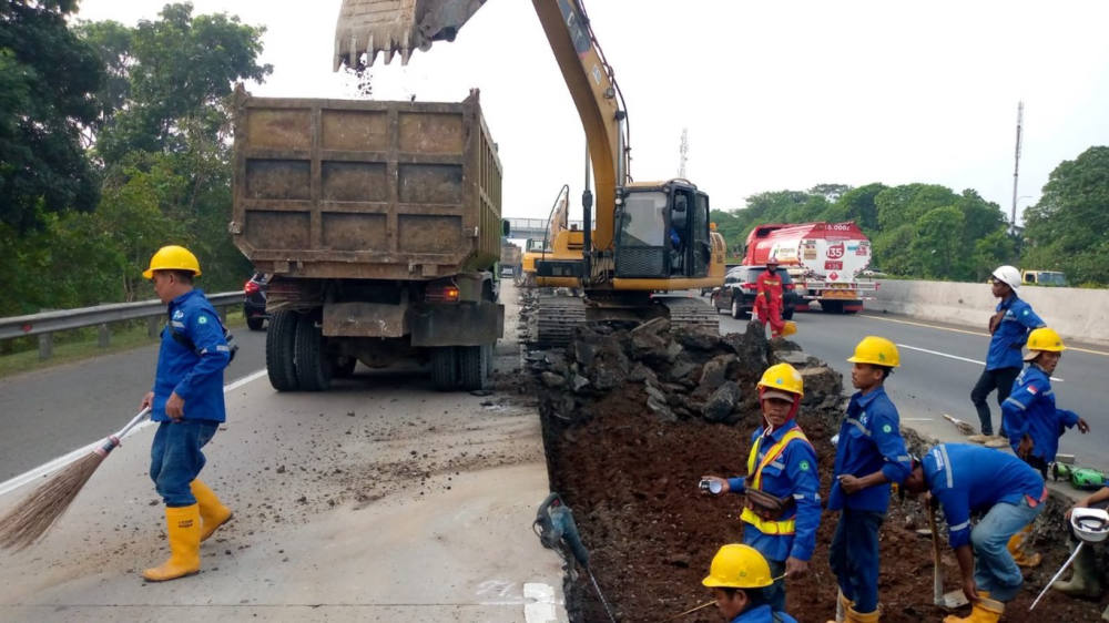 JMTM Lakukan Perbaikan Jalan di Tol Jagorawi 10-15 Agustus