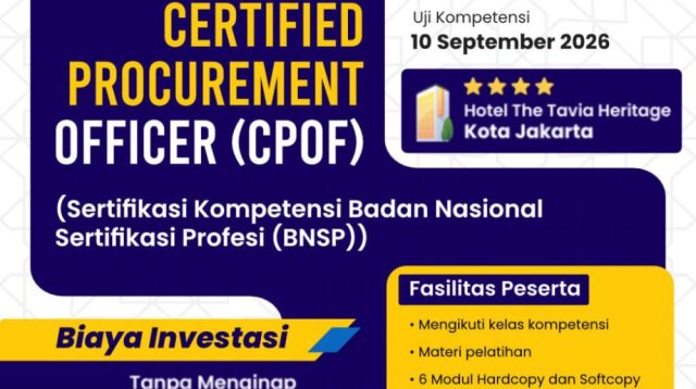 IAPI Gelar Pelatihan Sertifikasi PBJP Level 1 di Semarang