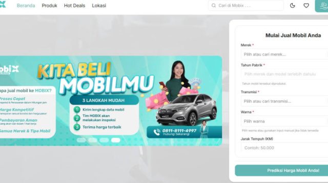 Rebranding Jadi Mobix, DSS Motor Luncurkan Website Baru Berbasis AI