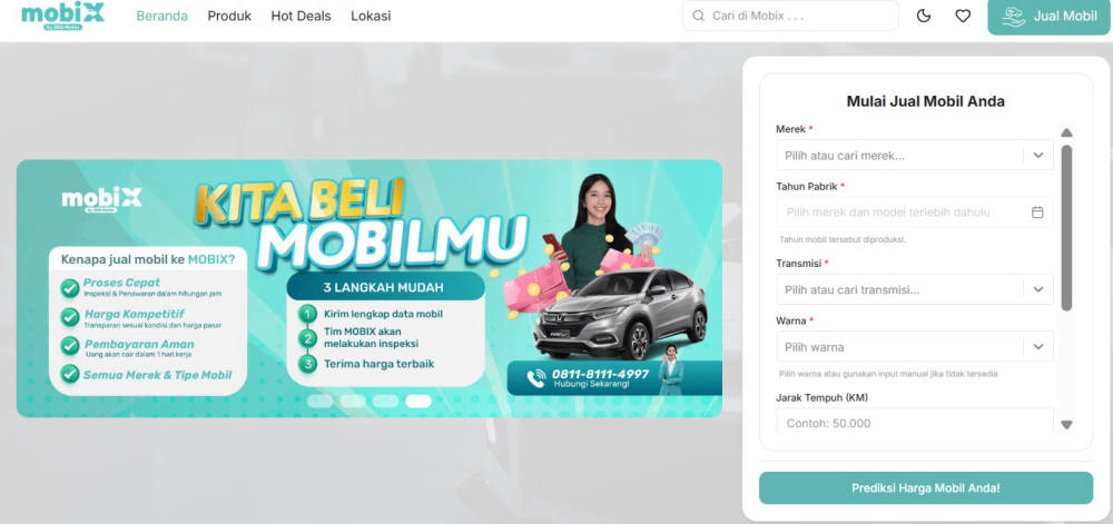 Rebranding Jadi Mobix, DSS Motor Luncurkan Website Baru Berbasis AI