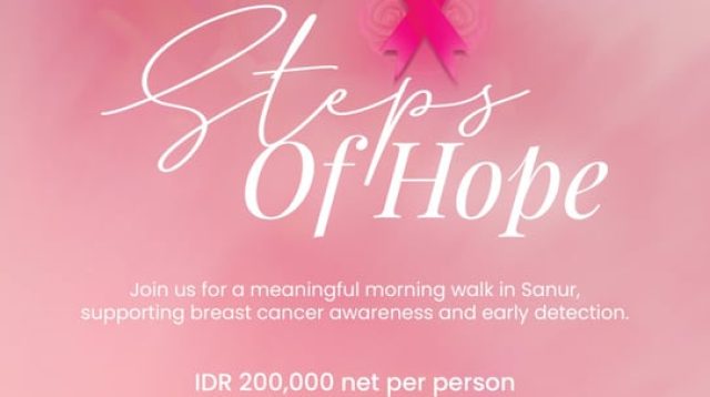 Bali Pink Ribbon Gelar Jalan Sehat “Steps of Hope” Oktober