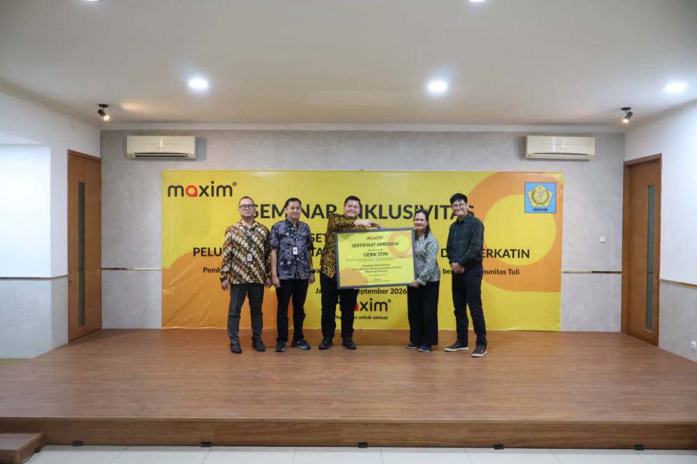 Hari Tuli Sedunia 2026: Maxim Gandeng Gerkatin Buka Akses Kerja