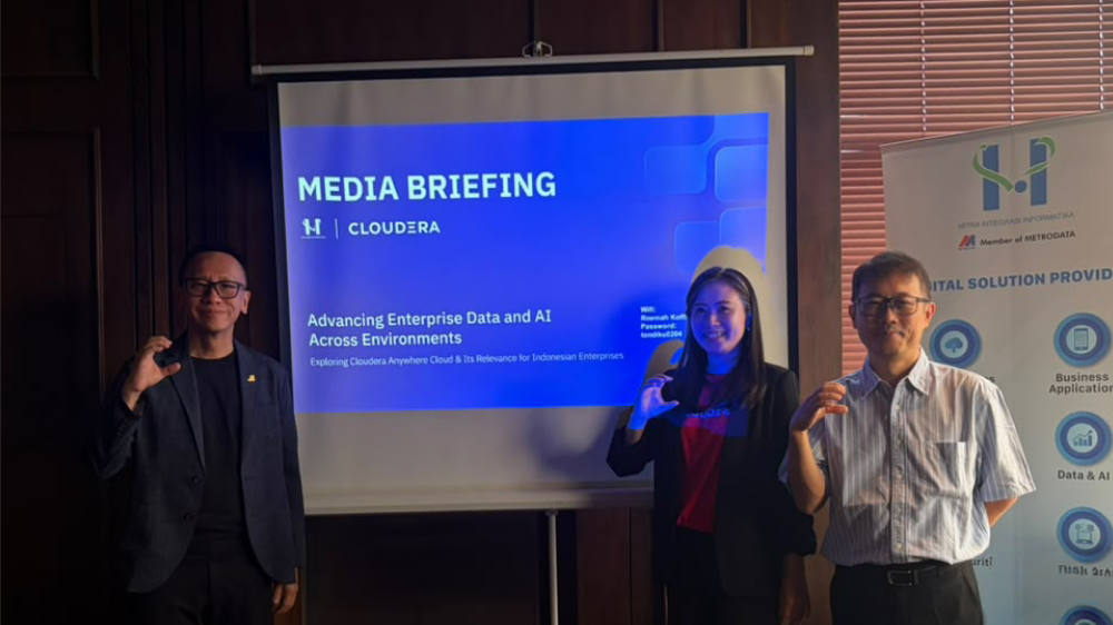 Cloudera Anywhere Cloud Masuk Indonesia Lewat MII dan Metrodata