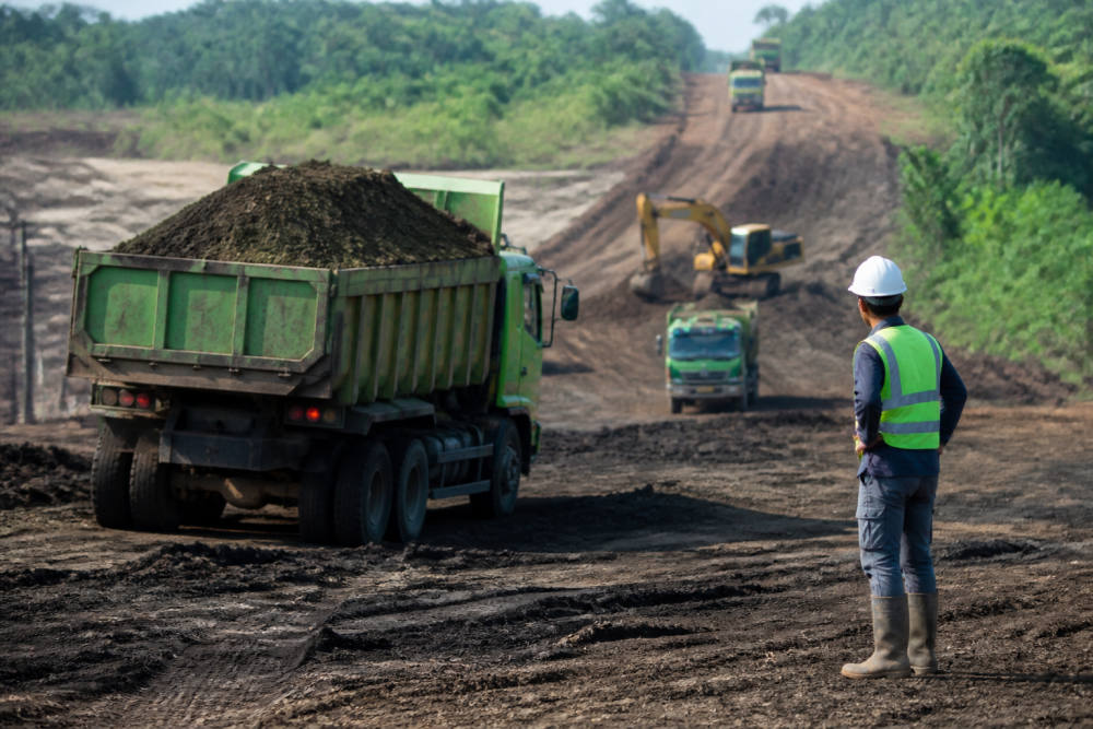 PTPP Kantongi Kontrak Rp970 Miliar Jalan Hauling Batubara Sumsel