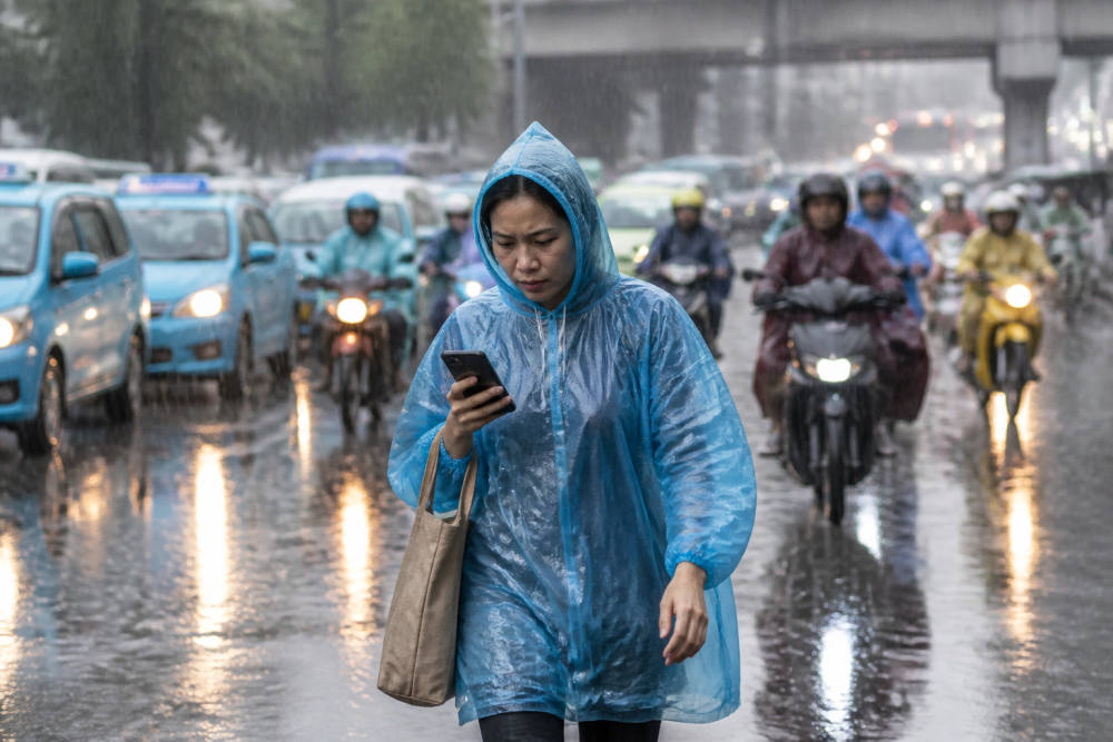 DANA Rain Protection: Asuransi Hujan Otomatis Rp500