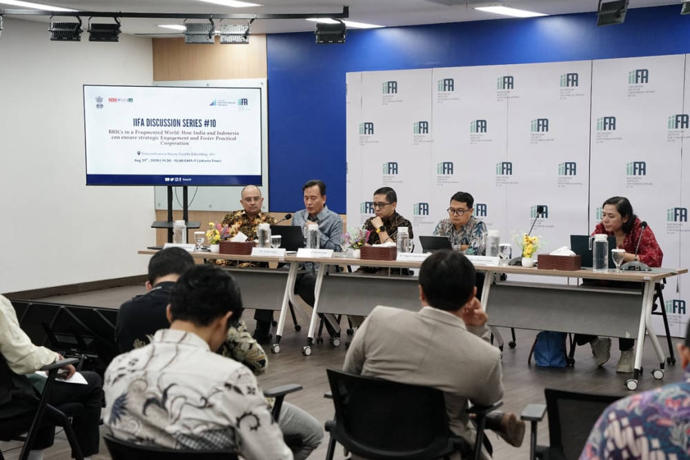 Dubes India Bahas Kerja Sama Strategis lewat BRICS di UIII