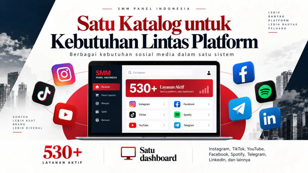 SMM Panel Indonesia Catat 530+ Layanan Aktif per September 2026