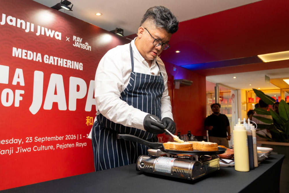 Janji Jiwa x Chef Ray Janson Luncurkan Toast A Twist of Japan Janji Jiwa x Chef Ray Janson Luncurkan Toast A Twist of Japan