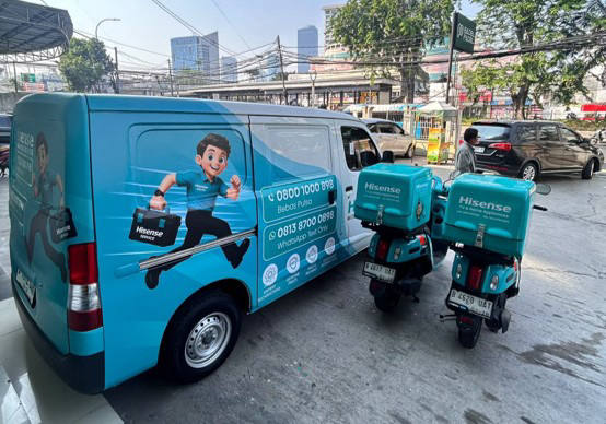 Hisense Buka DSC di Jakarta Barat, Kini Layani 31 Provinsi
