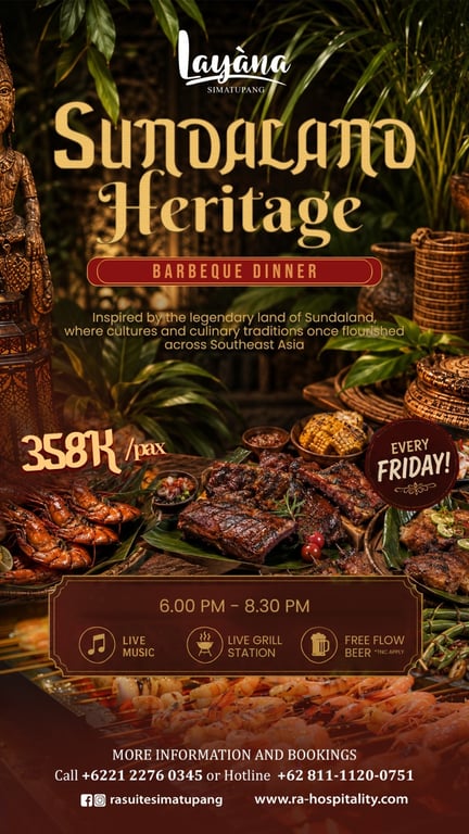 BBQ Dinner Jakarta Selatan Setiap Jumat di Rà Suites Simatupang