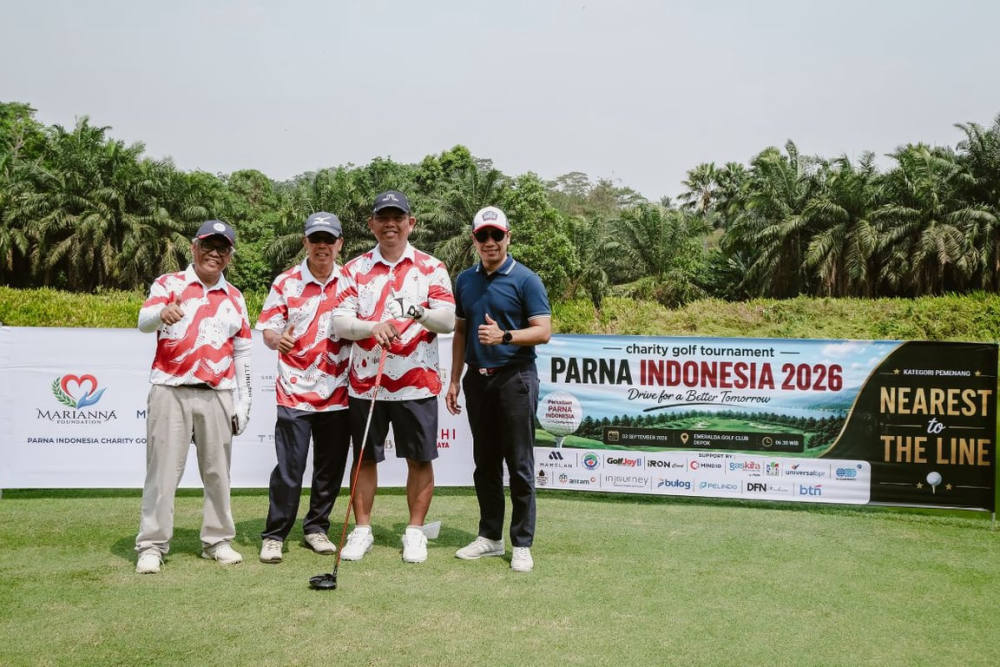 Charity Golf Tournament 2026 Parna Indonesia Digelar di Emeralda