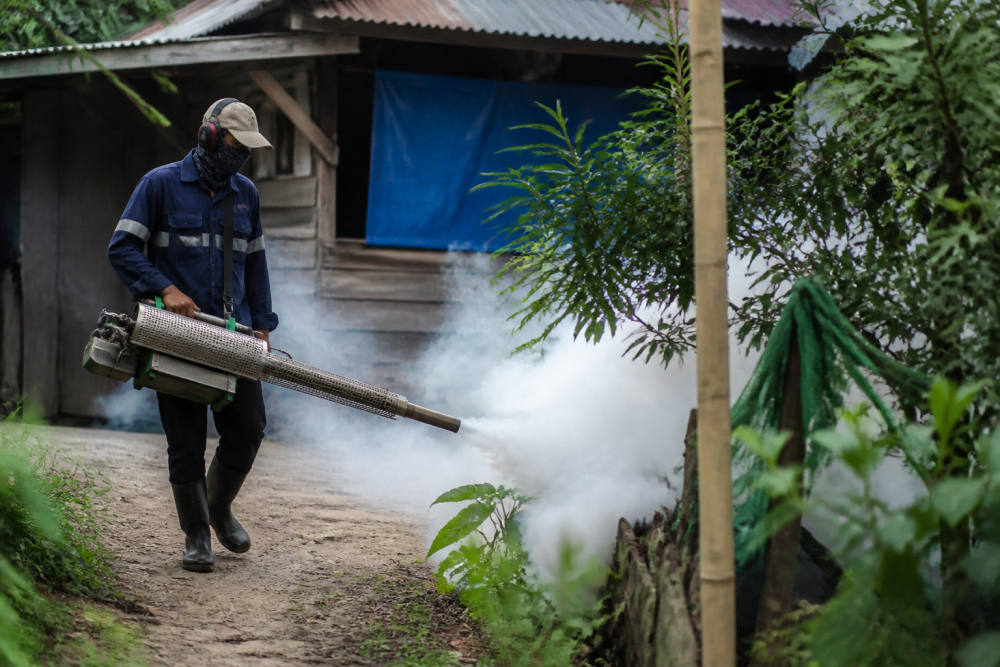 Fogging DBD di Deli Serdang, PT RPN Gandeng Pemdes Sei Putih Fogging DBD di Deli Serdang, PT RPN Gandeng Pemdes Sei Putih