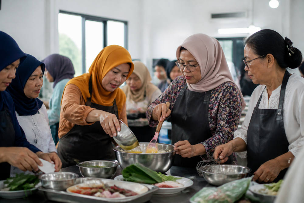 Mantap Cooking Club: Bank Mandiri Taspen Palu Dorong Usaha Kuliner Mantap Cooking Club: Bank Mandiri Taspen Palu Dorong Usaha Kuliner