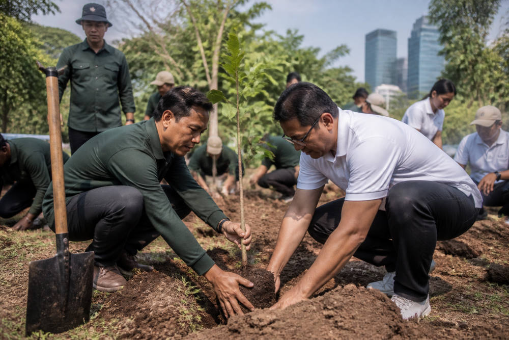 BRI Peduli Grow & Green 2026: Tanam 5.000 Pohon di Jakarta Selatan