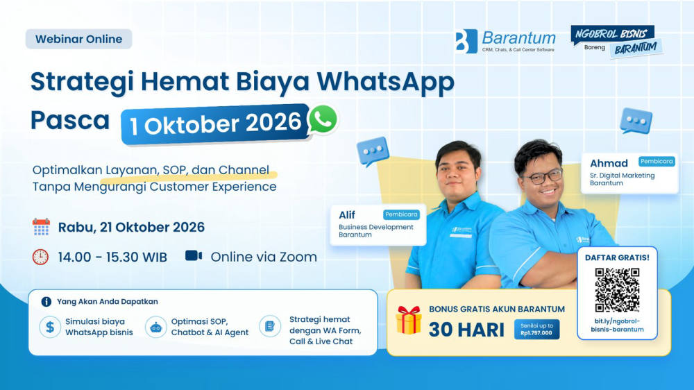 Tarif WhatsApp API Naik per 1 Oktober 2026, Ini Cara Hitung Biayanya