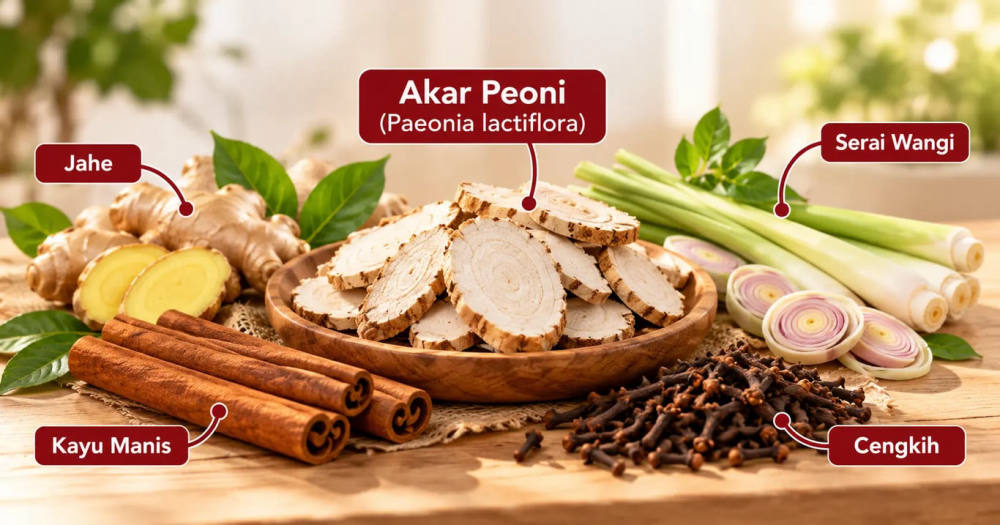 Zuo Hao Shi Andalkan Akar Peoni untuk Redakan Leher Kaku Zuo Hao Shi Andalkan Akar Peoni untuk Redakan Leher Kaku