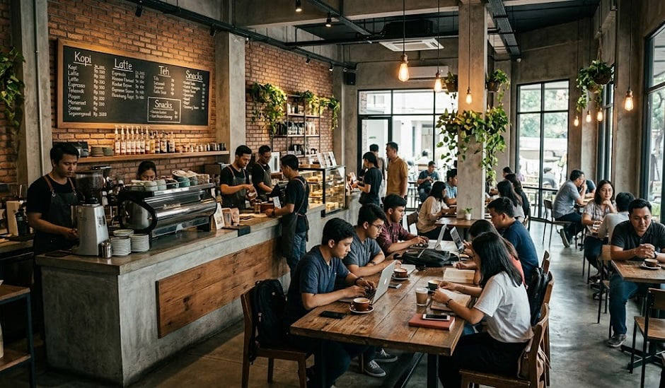 Desain Interior Kafe, Klinik, dan Showroom Kok Beda? Ini Sebabnya