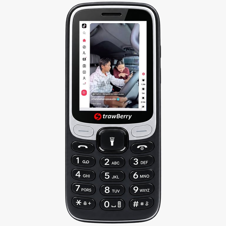 STRAWBERRY ST100: HP Keypad 4G untuk 29 Juta Pengguna 2G